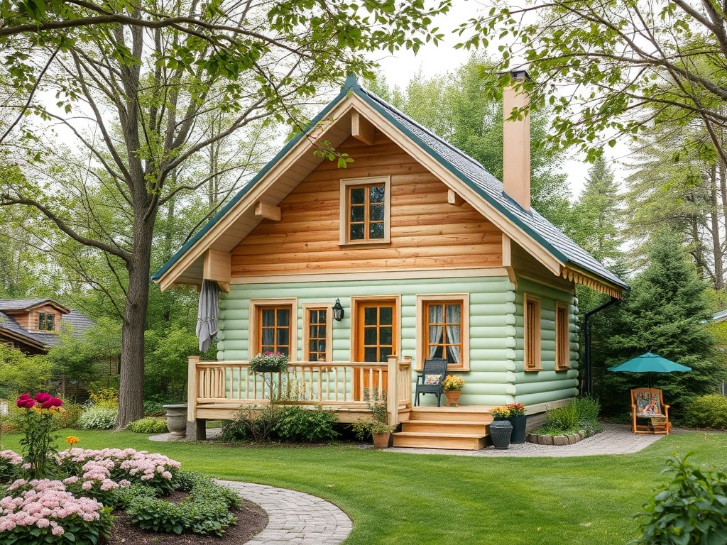 DropDom.ru | Видеообзор готового дома из клееного бруса: интерьеры и экстерьер