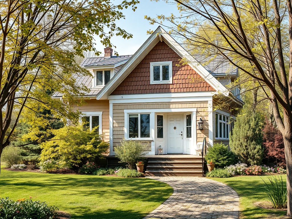 DropDom.ru | Строительство фахверкового дома с заполнением из клееного бруса